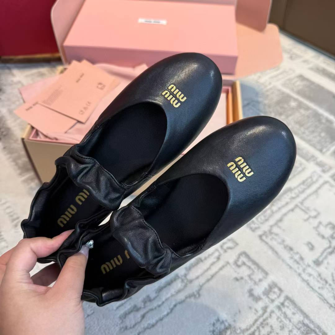 Miu Miu Ballet shoes view 1
