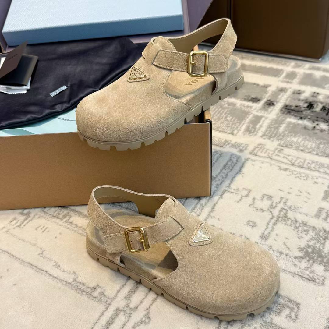 Prada 25 Birkenstocks view 3