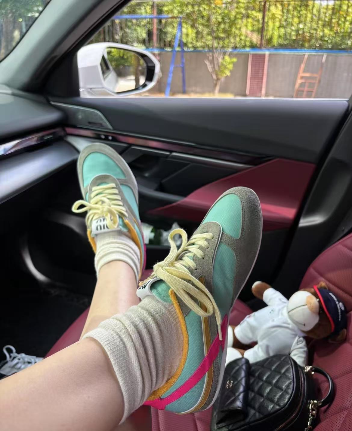 Miu Miu Virtue training shoes view 1