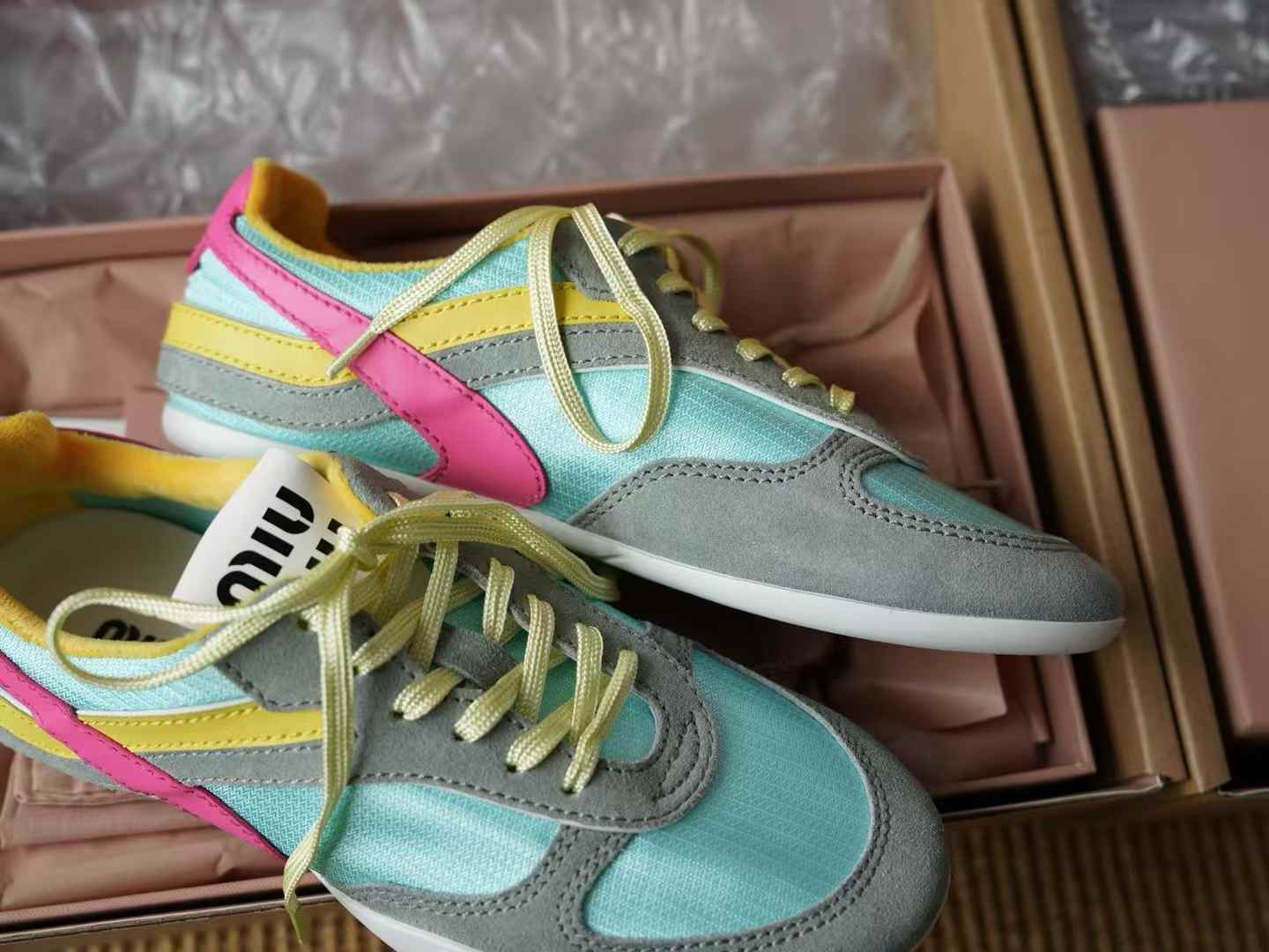 Miu Miu Virtue training shoes view 4