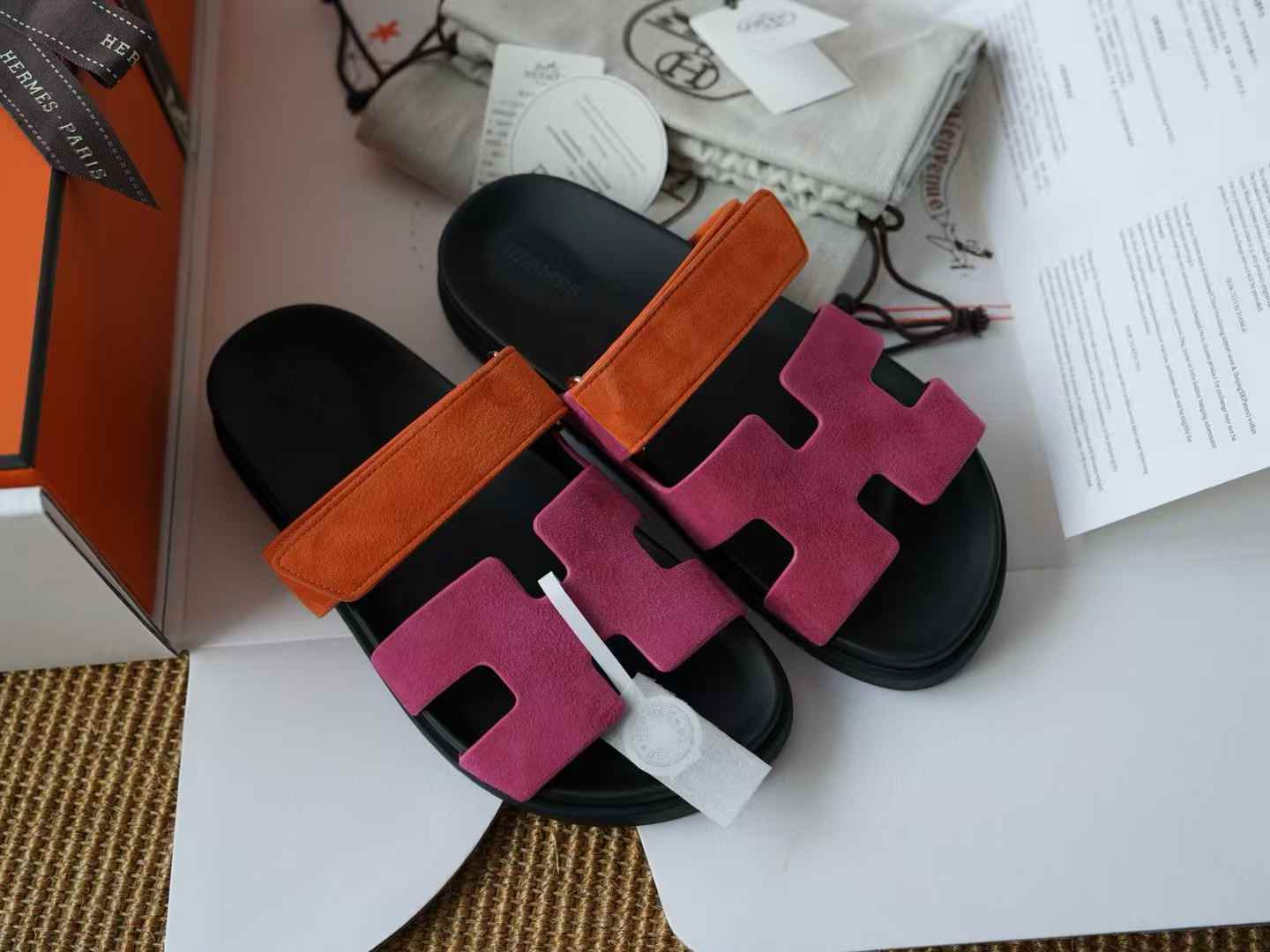 Hermès Slippers view 1