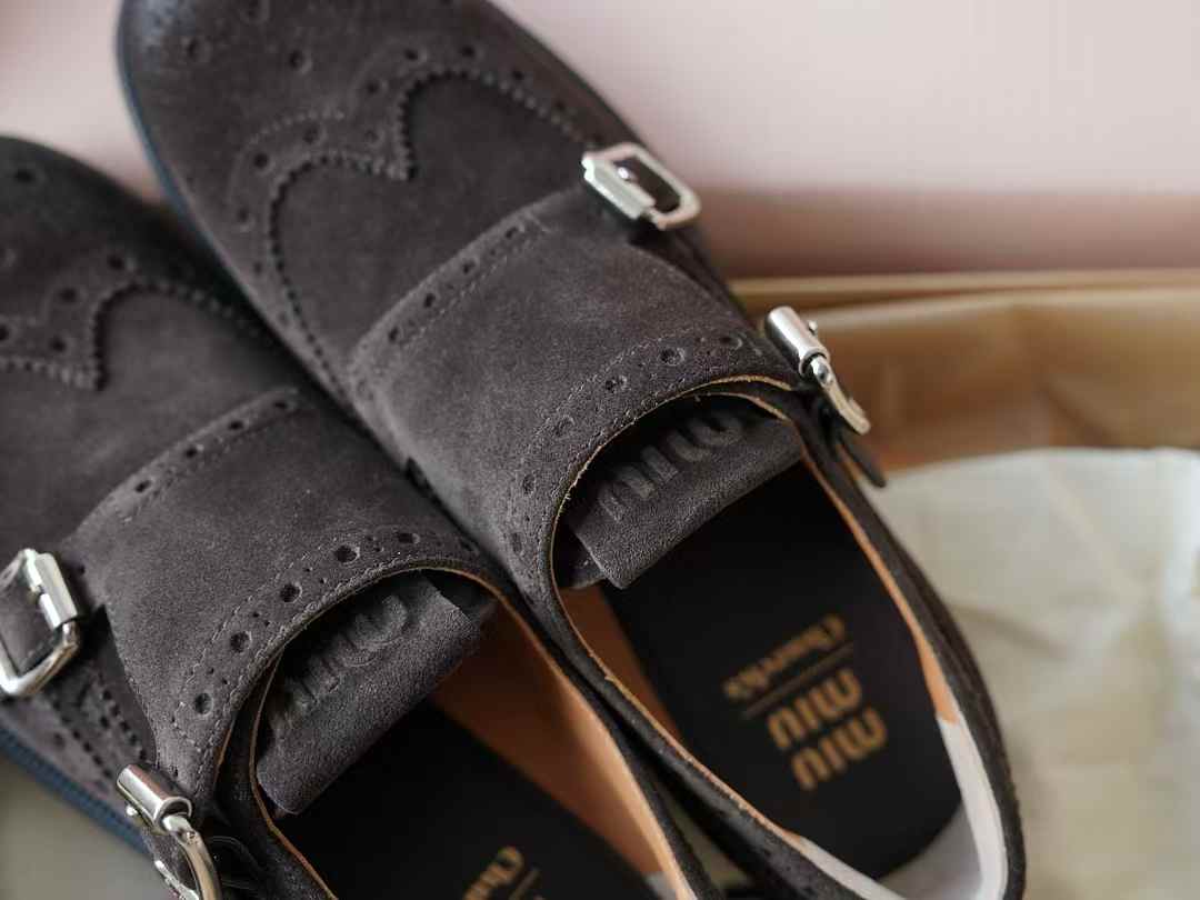 Miu Miu X Churchs Brock shoes view 3
