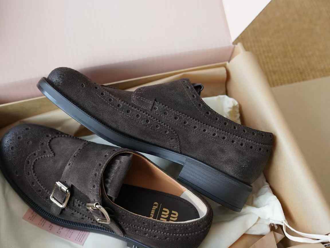 Miu Miu X Churchs Brock shoes view 4