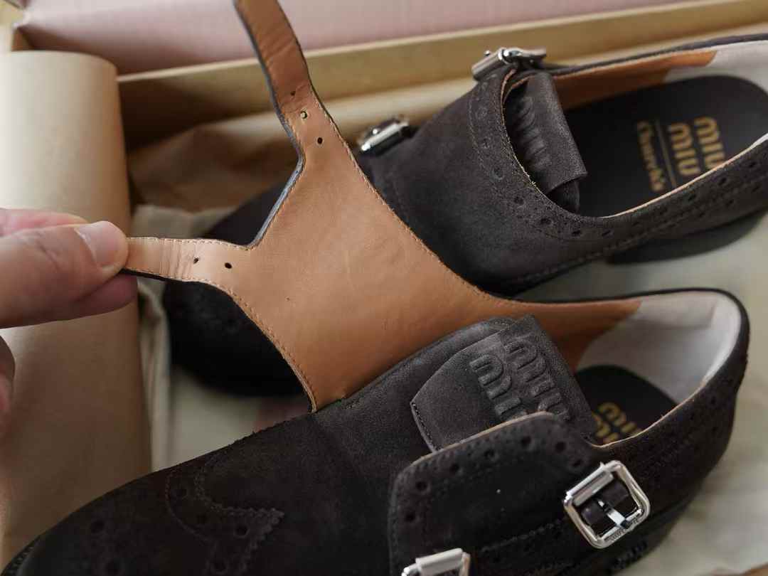 Miu Miu X Churchs Brock shoes view 5