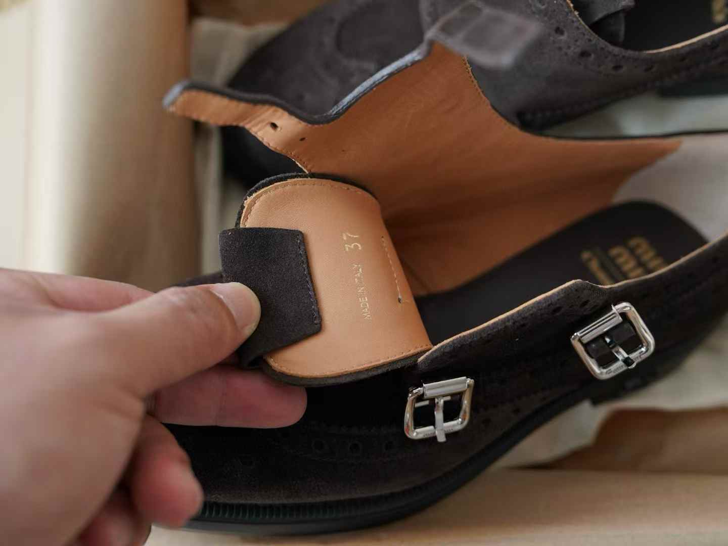 Miu Miu X Churchs Brock shoes view 6