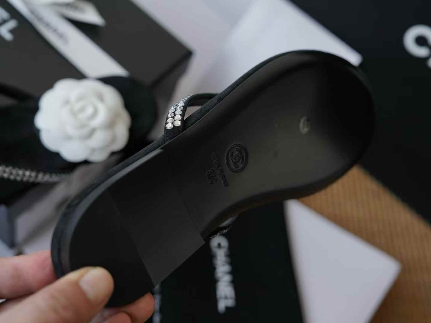 Chanel Slippers view 6