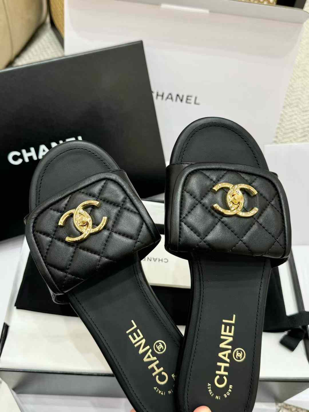 Chanel Slippers view 7