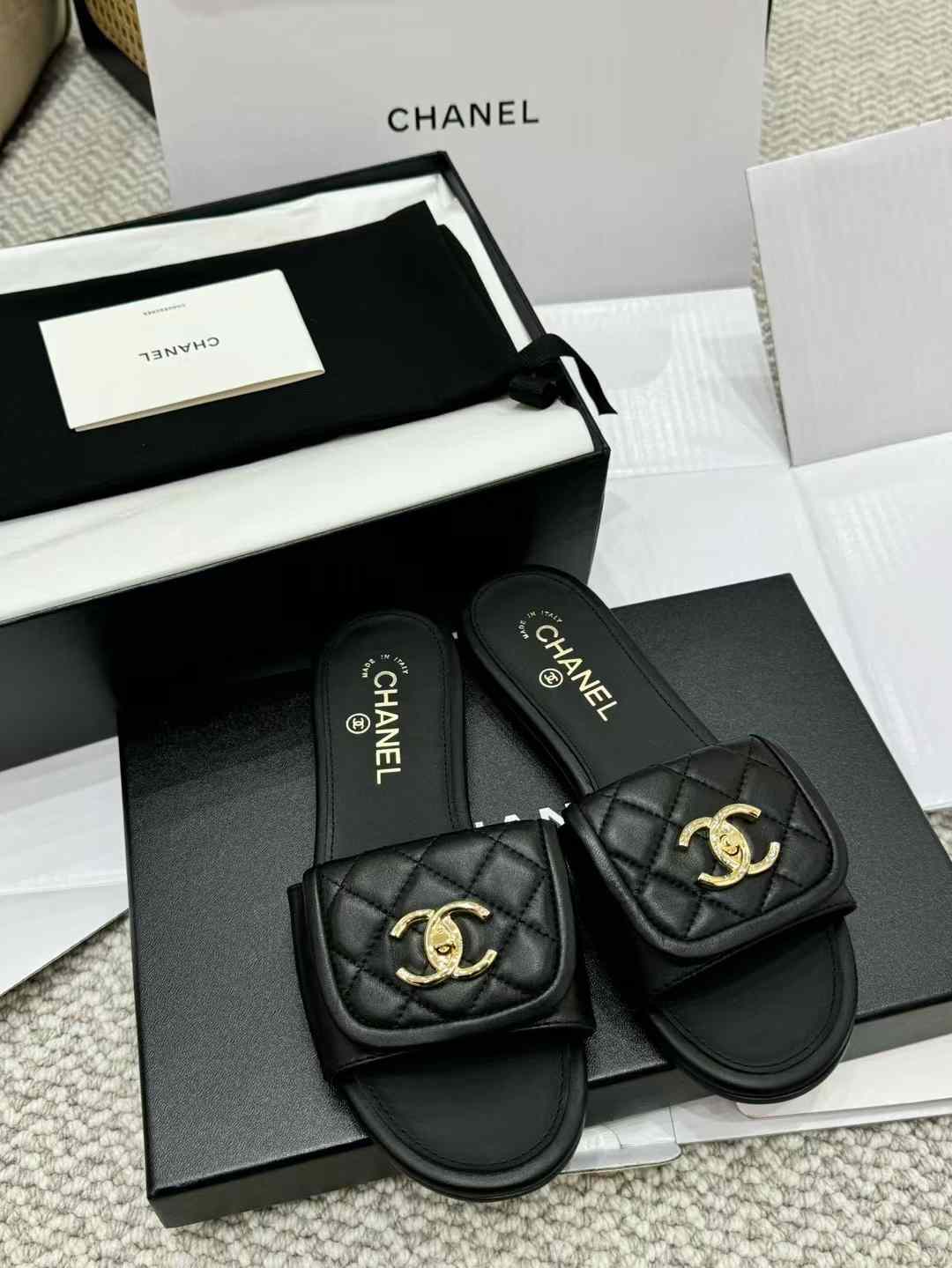 Chanel Slippers view 8