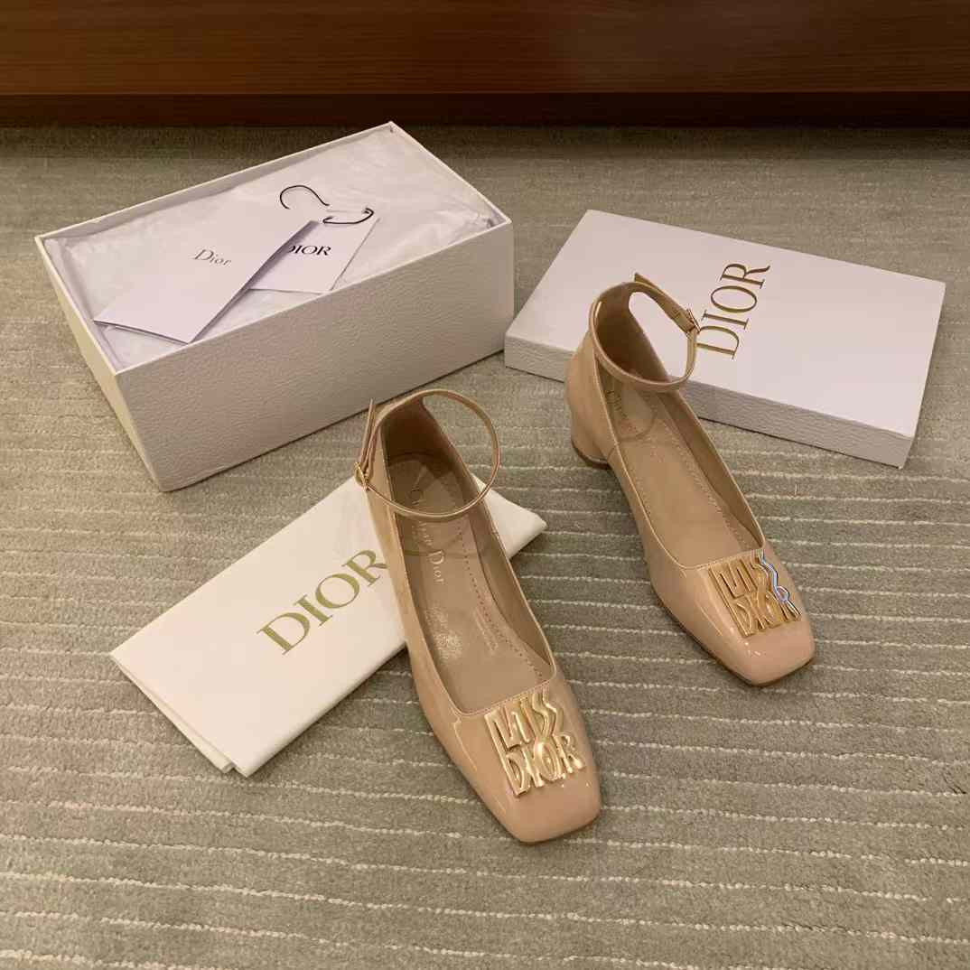 Dior Thick heeled leather shoes view 10