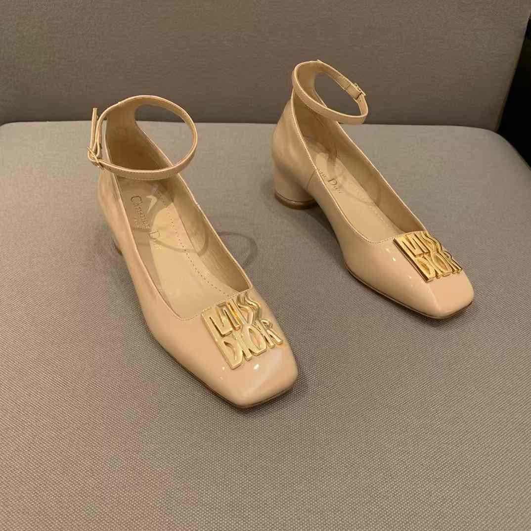 Dior Thick heeled leather shoes view 13