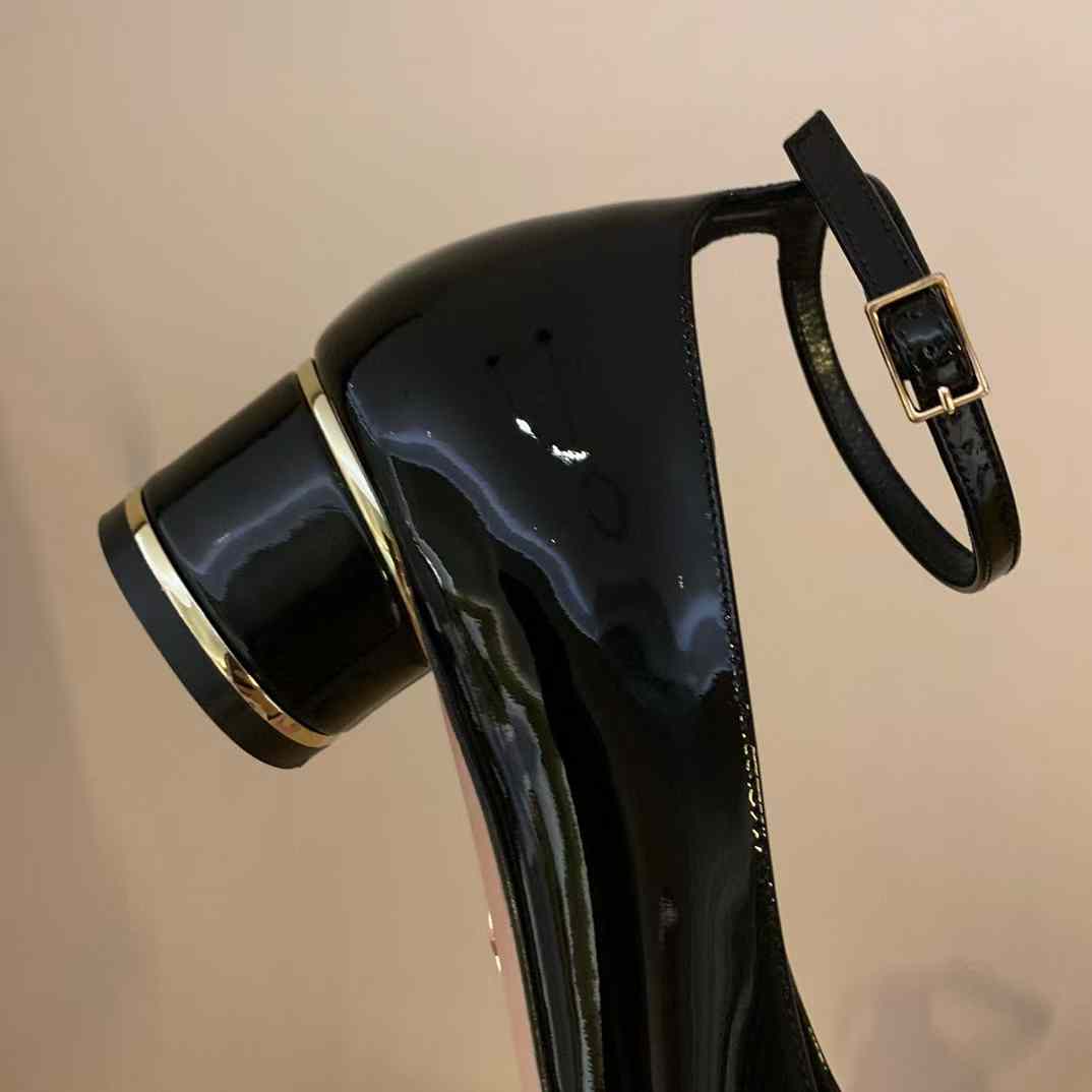 Dior Thick heeled leather shoes view 7