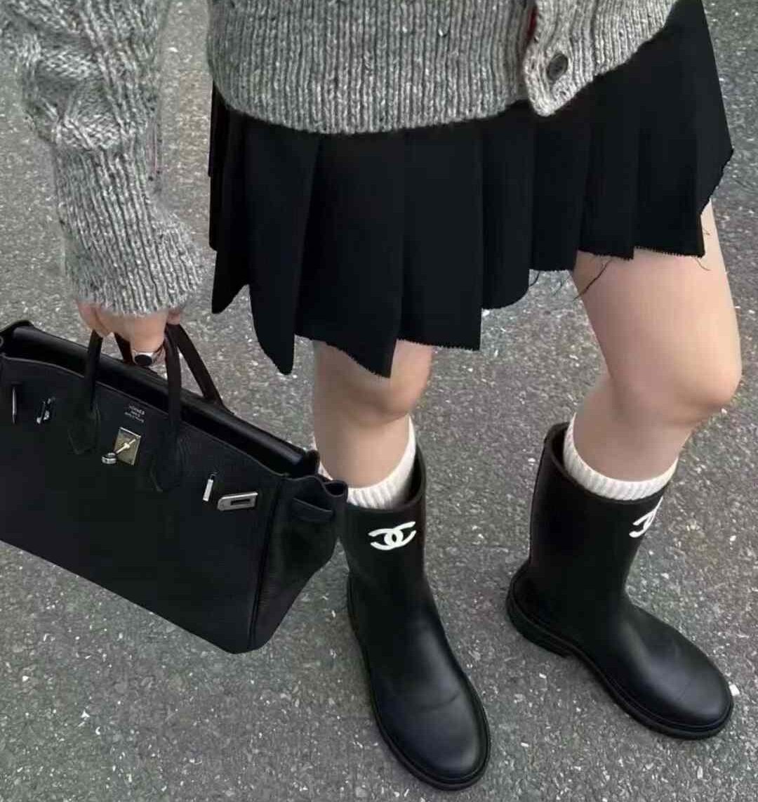 Chanel Woo-boots view 1