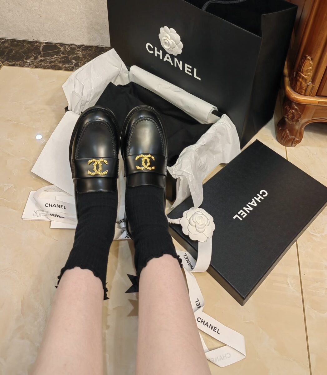 Chanel Moccasins view 1