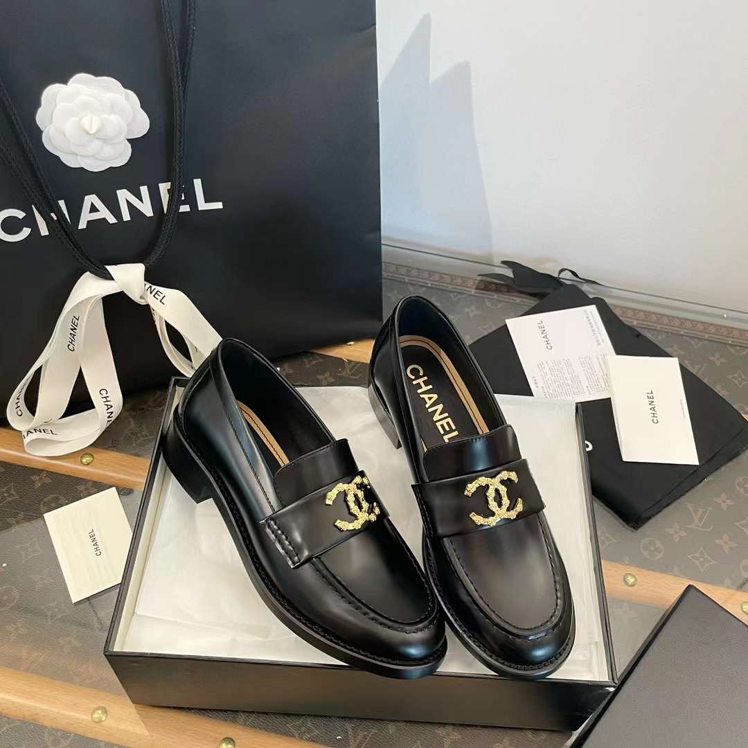 Chanel Moccasins view 2