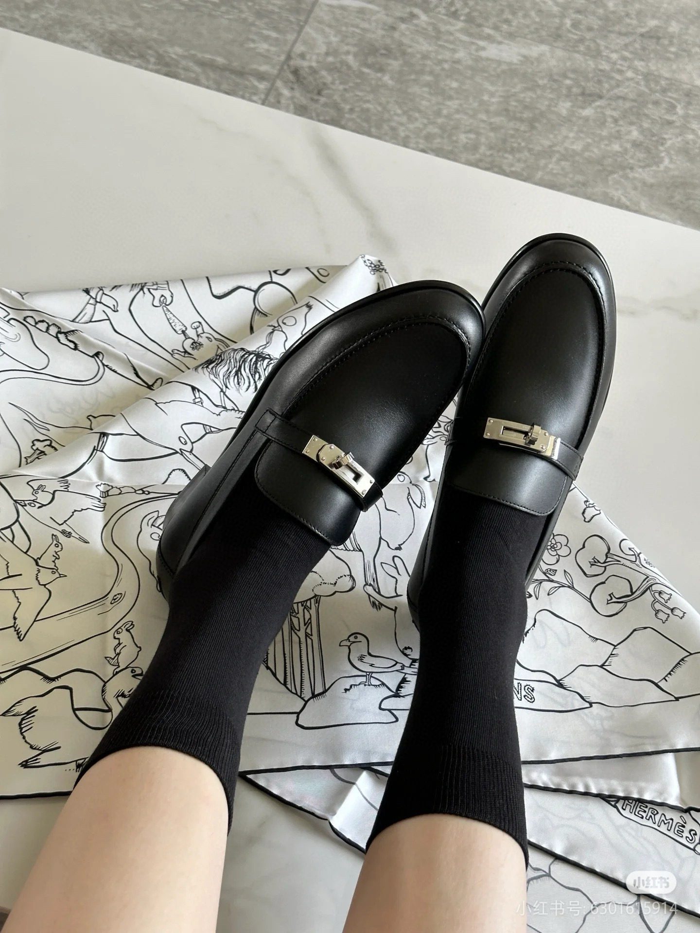 Hermès Destin loafer view 1