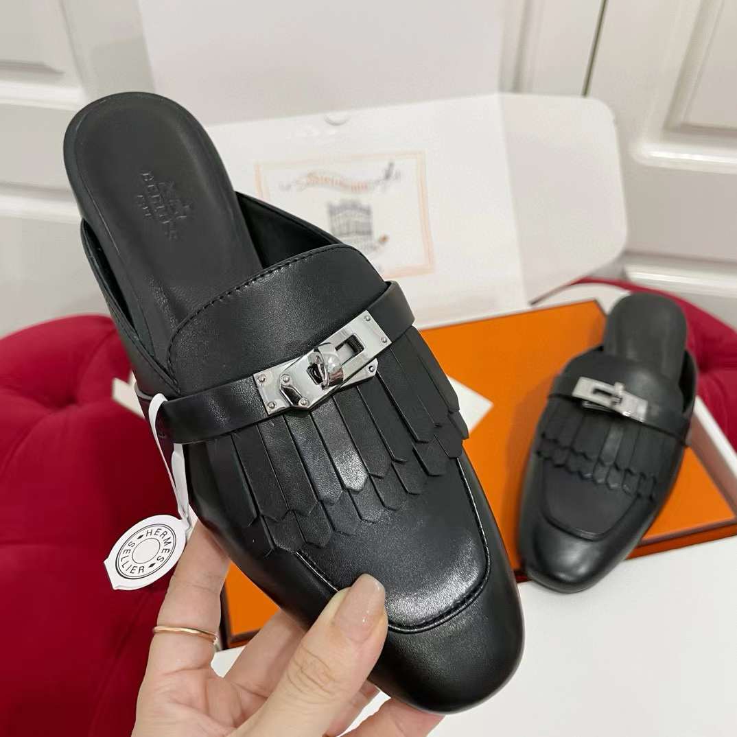 Hermès Oz mule view 3