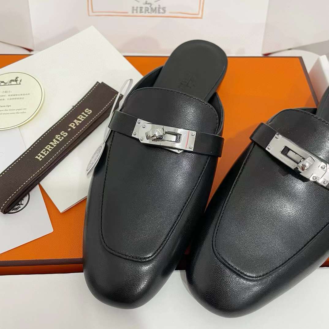 Hermès Oz mule view 3