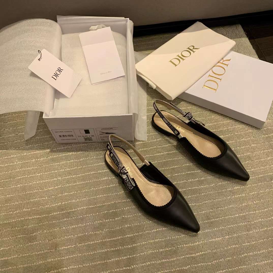 Dior J’A Slingback Flat view 2