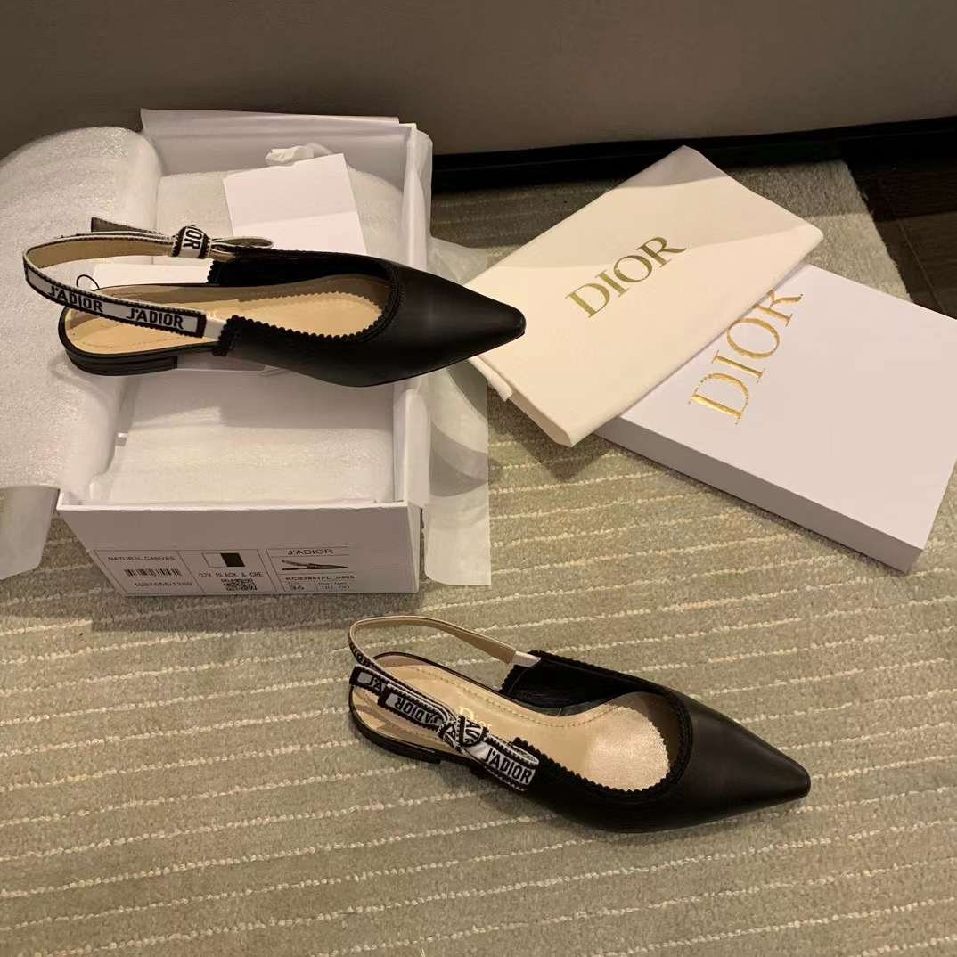 Dior J’A Slingback Flat view 3