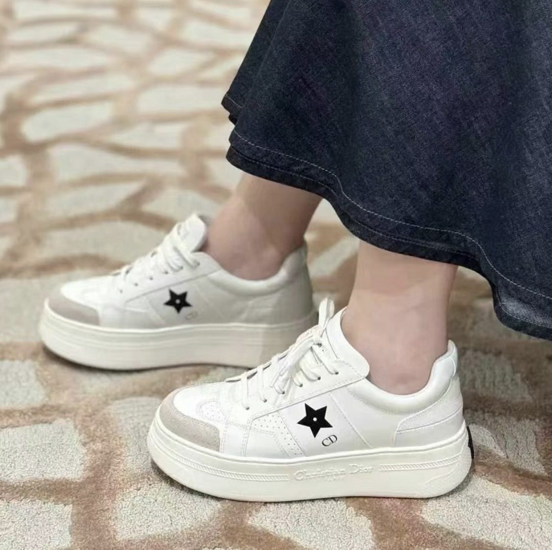 Dior Star Platform Sneaker view 10