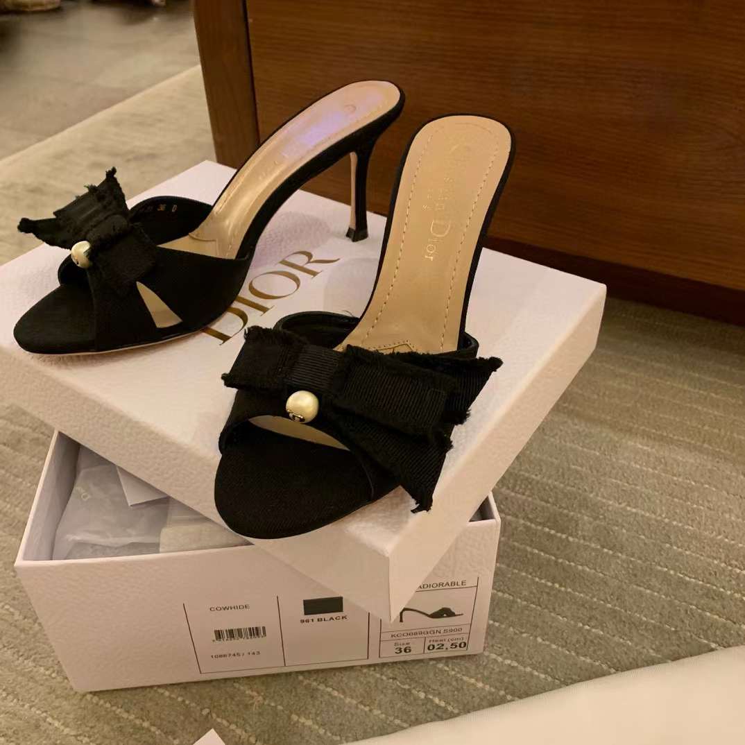 Dior Tribales Heeled Slide view 1
