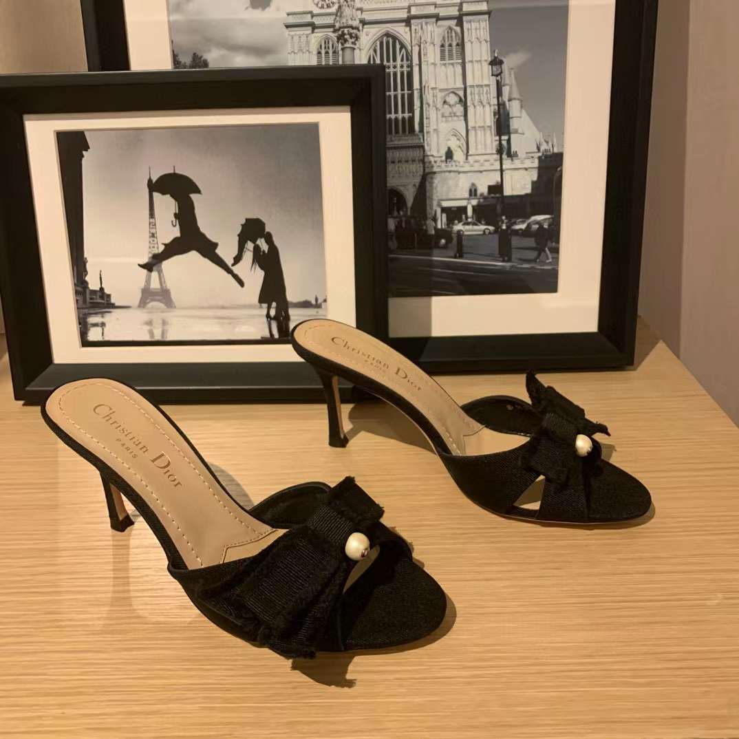 Dior Tribales Heeled Slide view 6