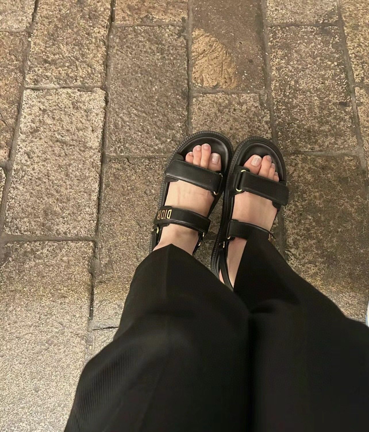 Dior LOGO ACT sandal view 13