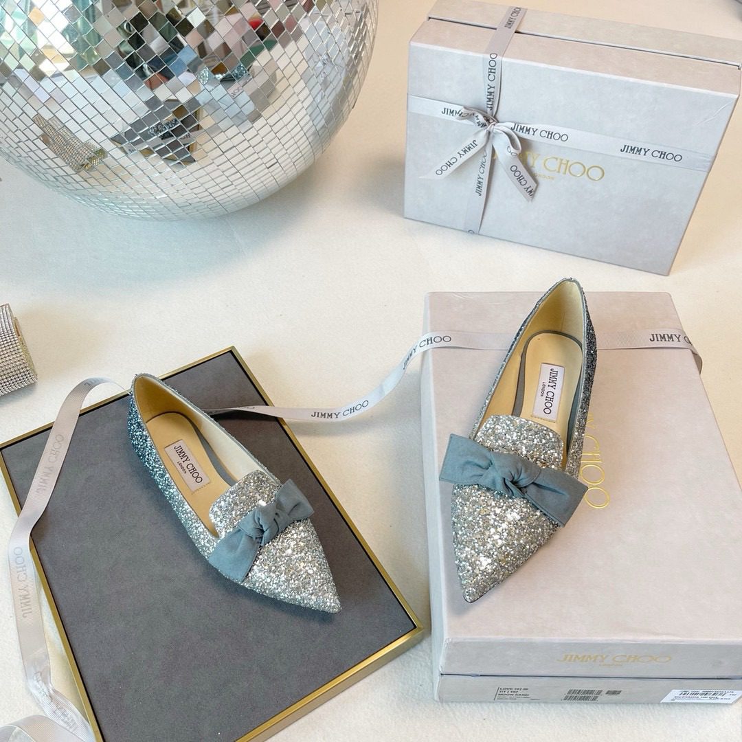 Jimmy Choo GALA flattie view 3