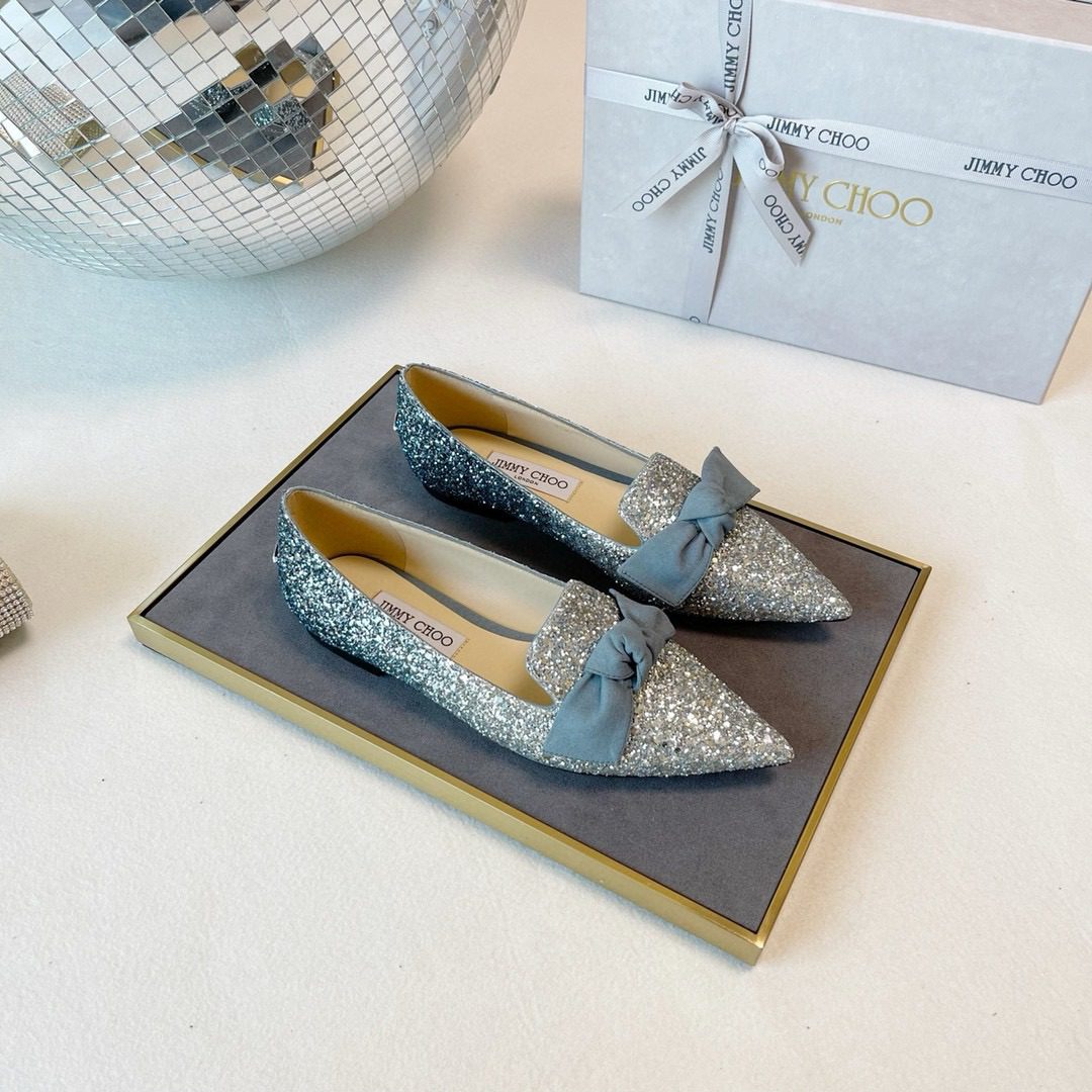 Jimmy Choo GALA flattie view 4
