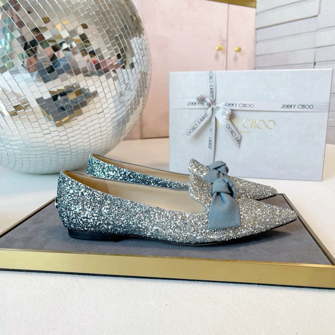 Jimmy Choo GALA flattie view 5