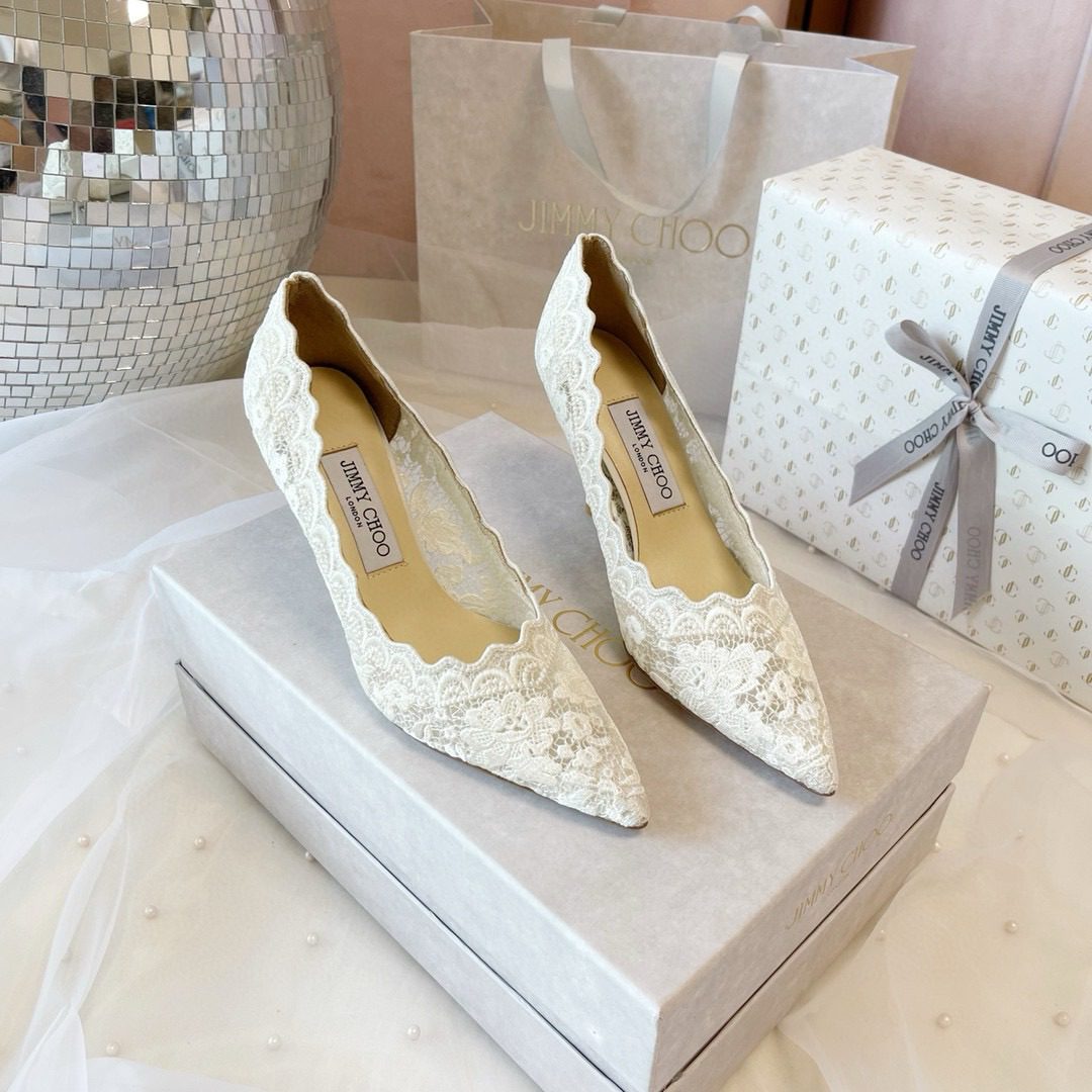 Jimmy Choo LOVE Wedding shoes view 1
