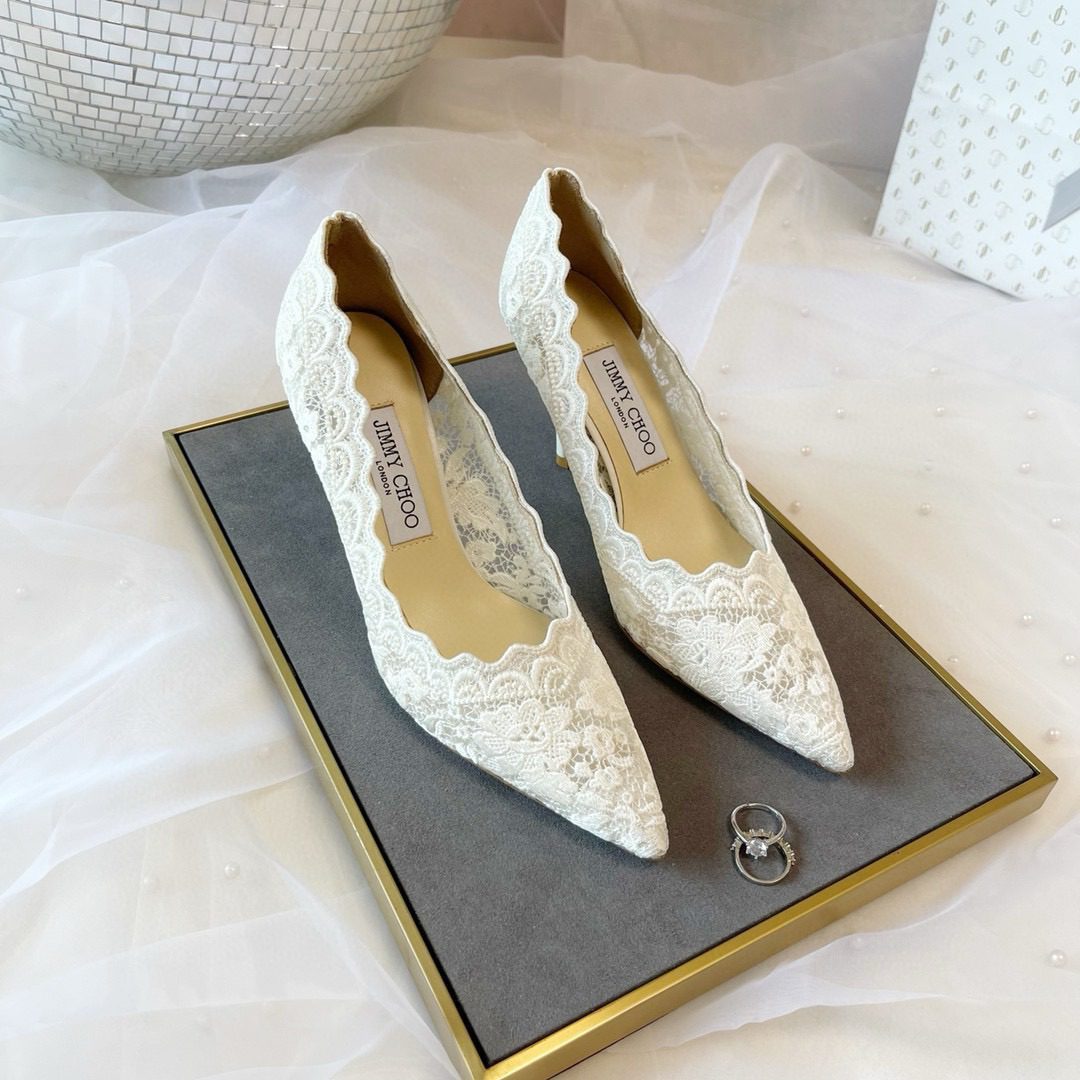 Jimmy Choo LOVE Wedding shoes view 2