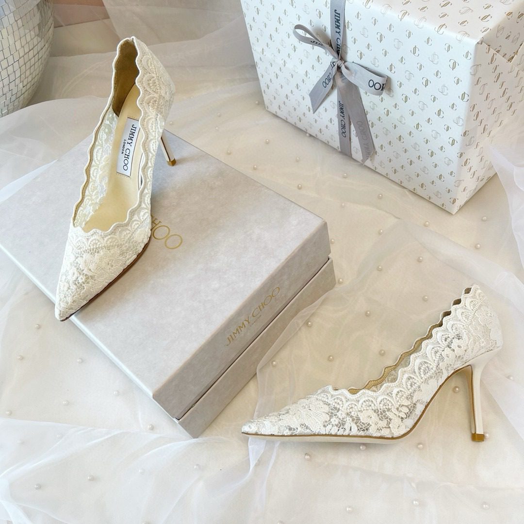 Jimmy Choo LOVE Wedding shoes view 6
