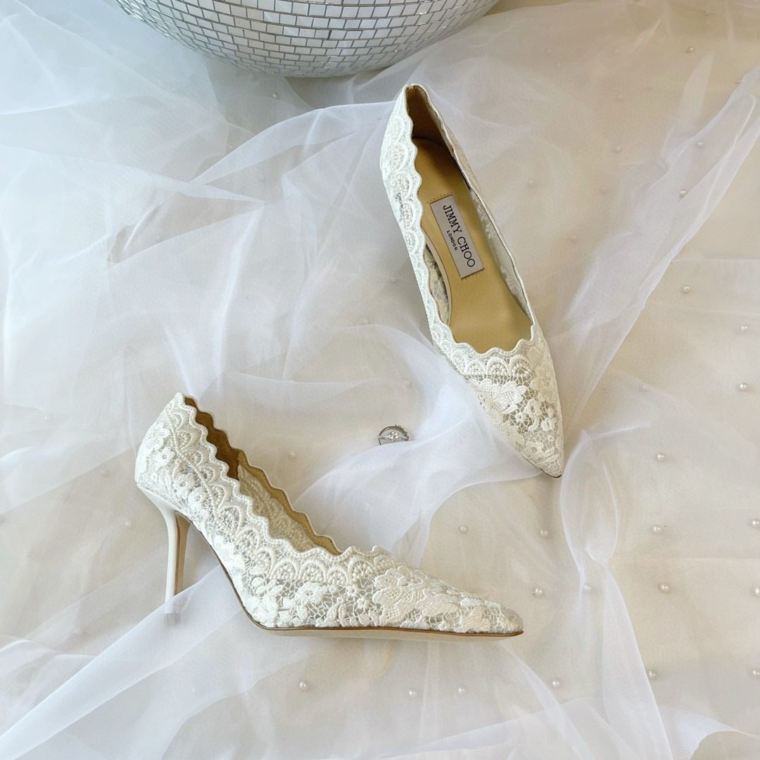 Jimmy Choo LOVE Wedding shoes view 7