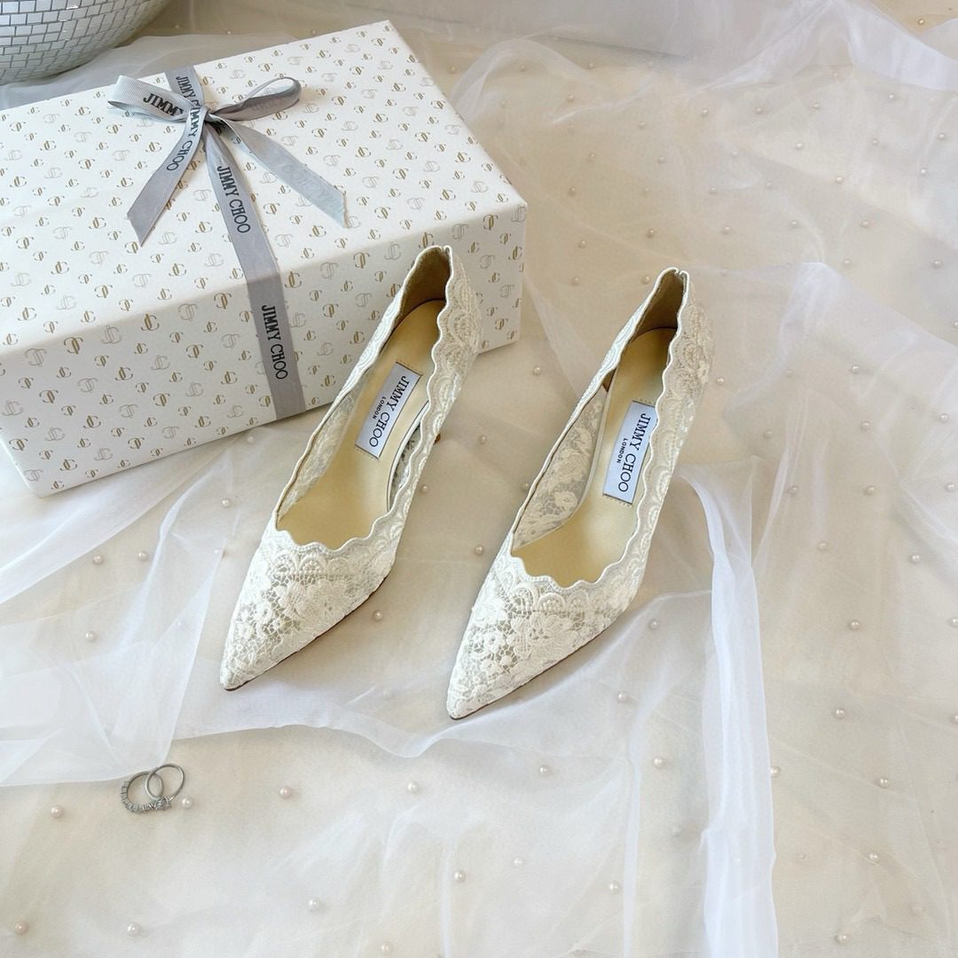 Jimmy Choo LOVE Wedding shoes view 8