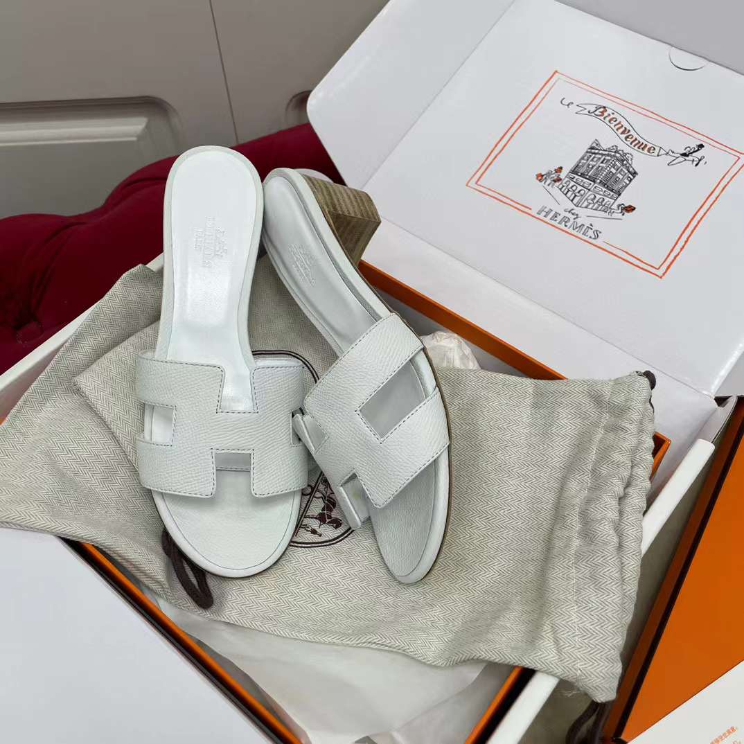 Hermès H LOGO sandal view 1
