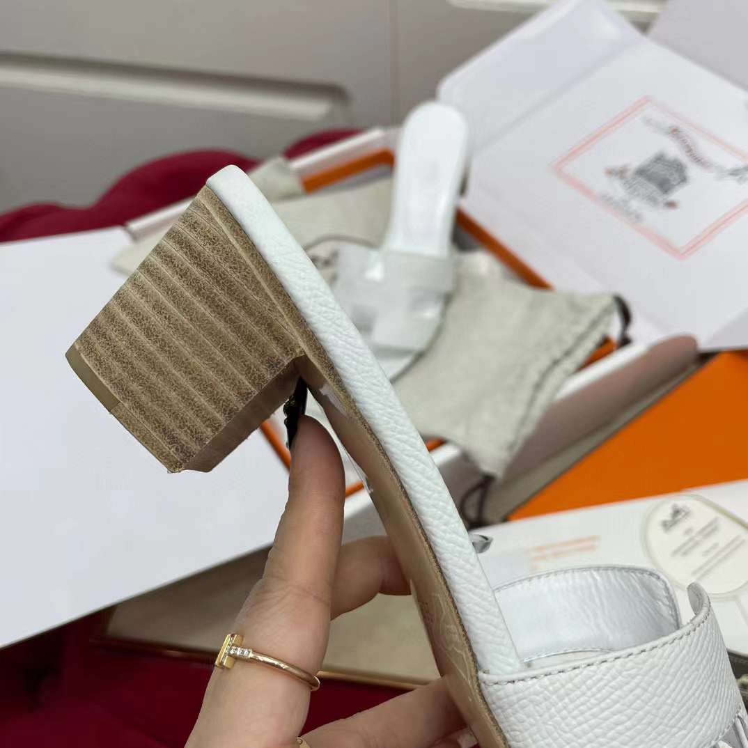 Hermès H LOGO sandal view 7