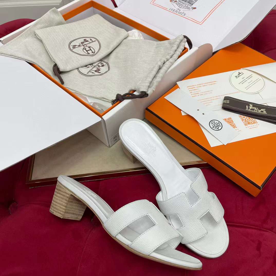 Hermès H LOGO sandal view 8
