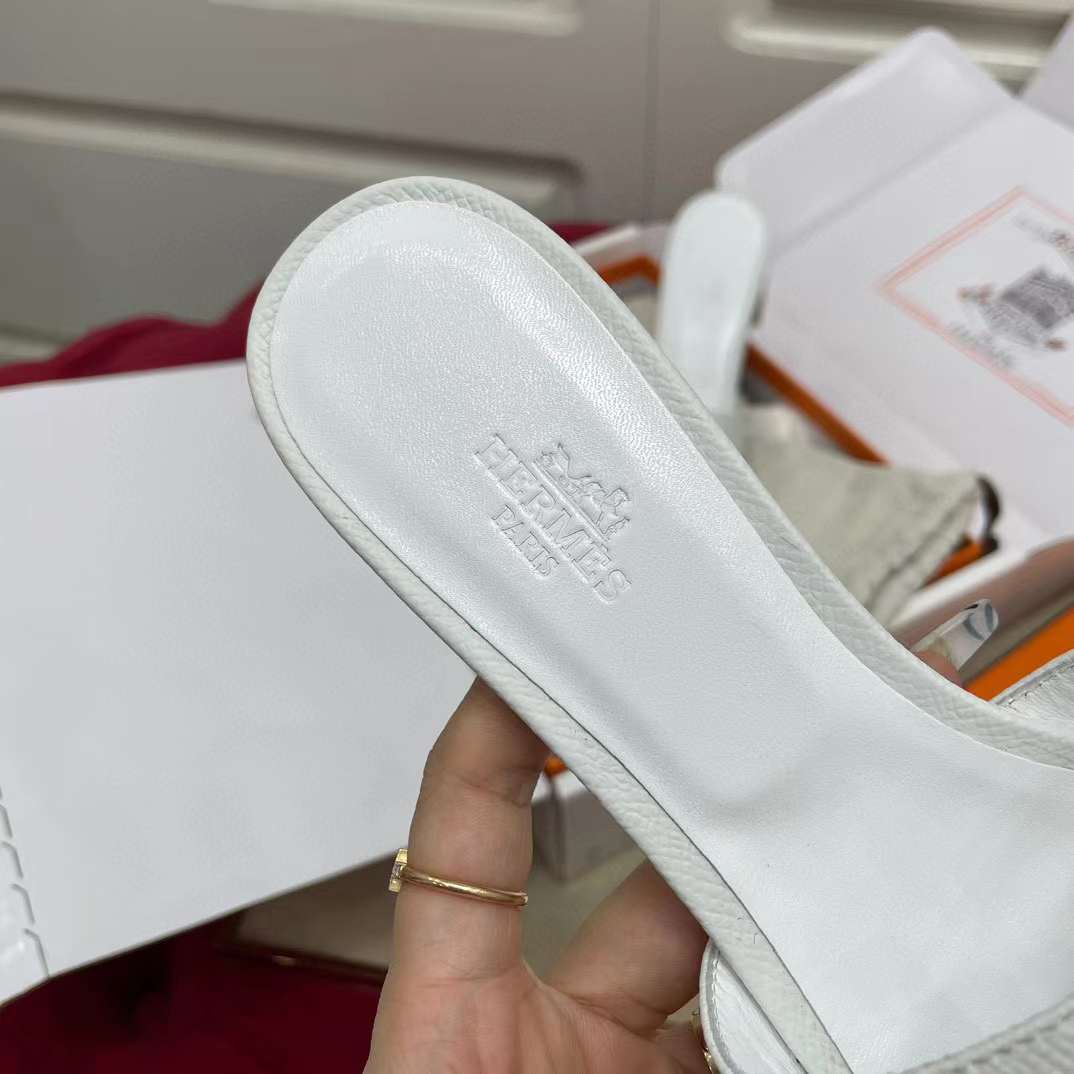 Hermès H LOGO sandal view 9