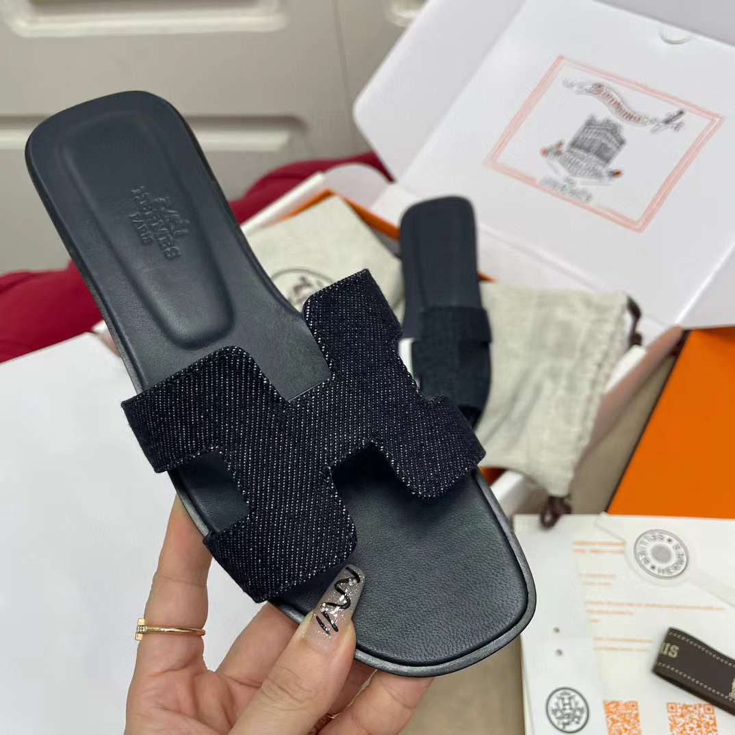 Hermès H LOGO sandal view 3