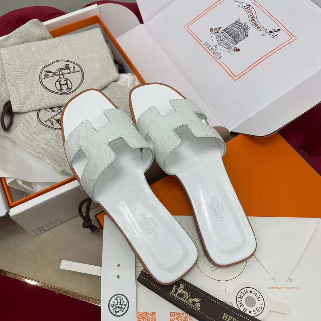 Hermès H LOGO sandal view 1