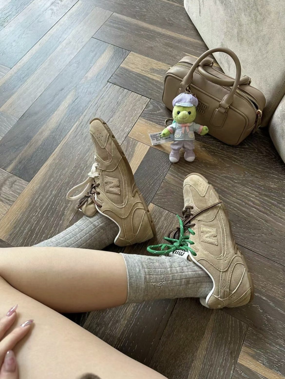 Miu Miu & NEW BALANCE 530 SL sneaker view 10