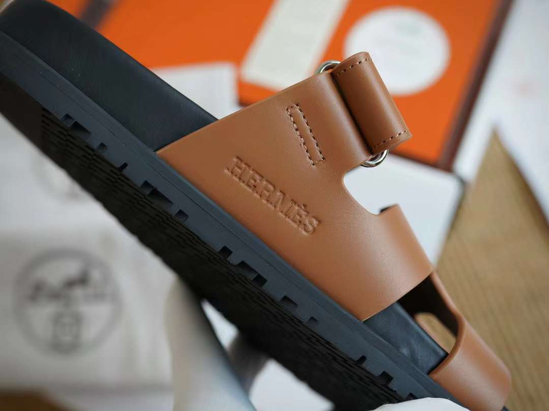 Hermès CHYPRE Casual slippers view 4