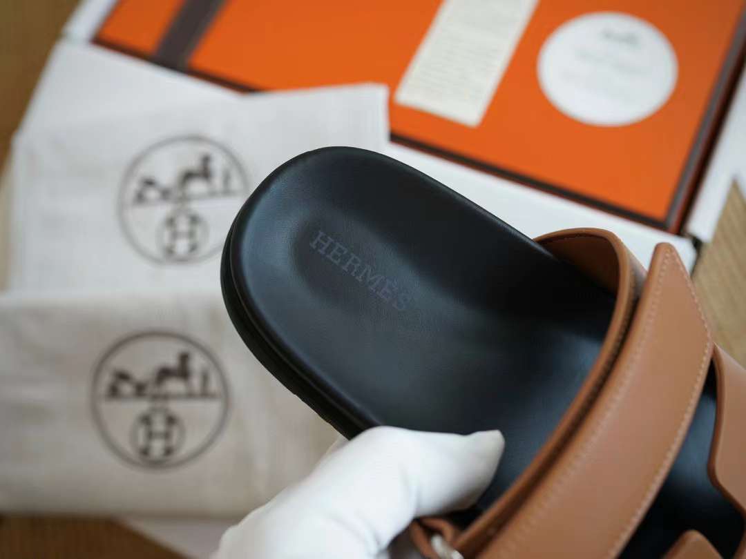 Hermès CHYPRE Casual slippers view 5