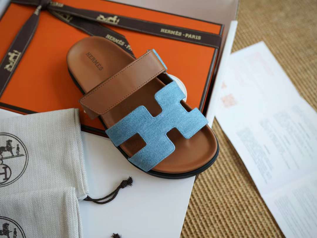 Hermès CHYPRE Casual slippers view 3