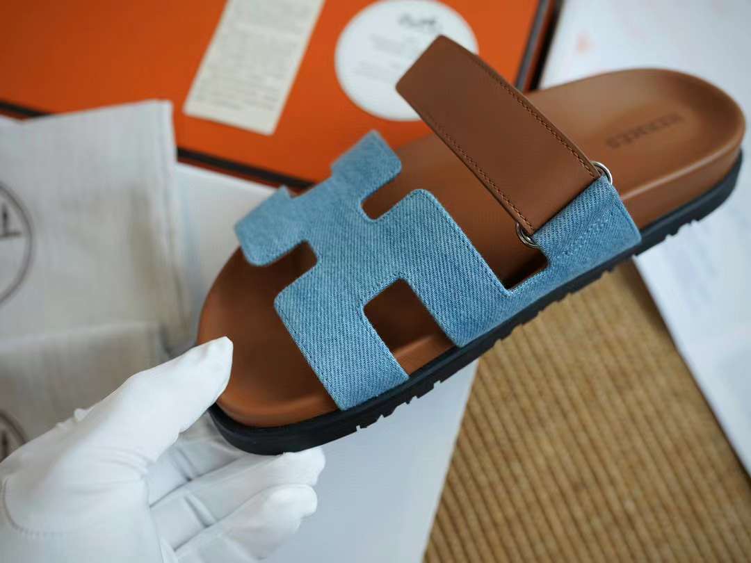 Hermès CHYPRE Casual slippers view 4