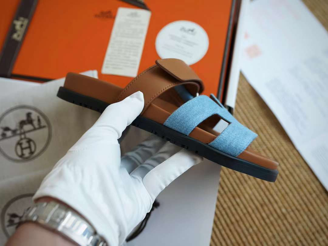 Hermès CHYPRE Casual slippers view 6