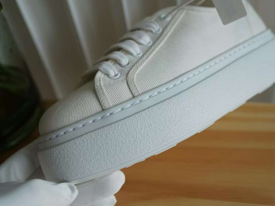 Miu Miu 2024 denim White casual shoes view 3