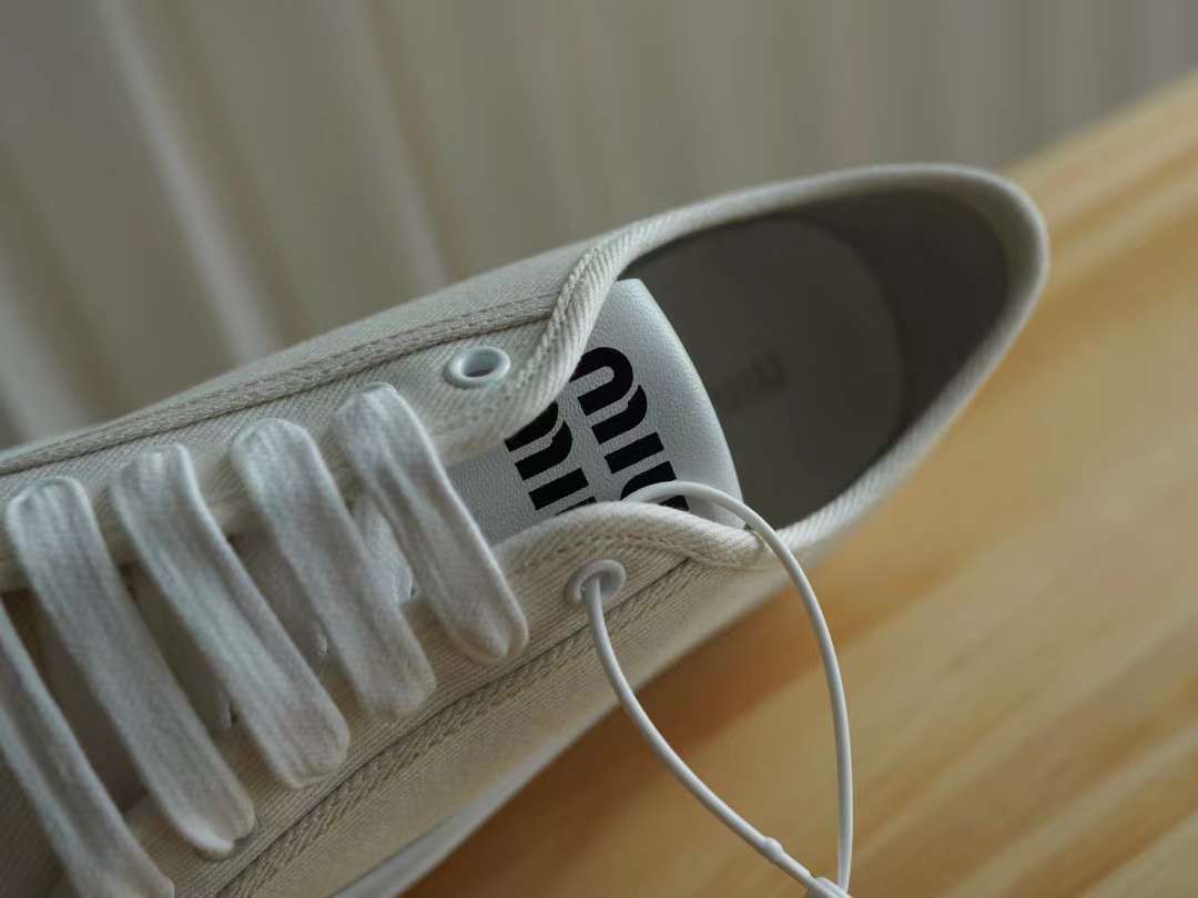 Miu Miu 2024 denim White casual shoes view 5