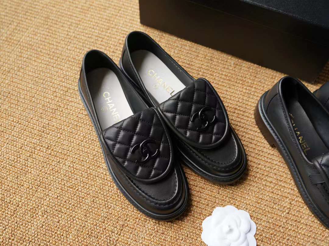 Chanel 24C loafers view 1
